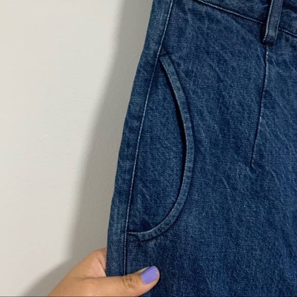 New Maria Stanley high rise straight leg minimalist style jeans Size 0 - Picture 7 of 10